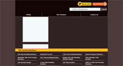 Desktop Screenshot of cncpipebendingmachines.com